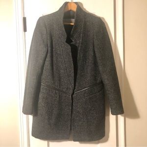 Zara Tweed Coat Jacket